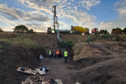 Фахiвцi попередили утворення провалля на харкiвськiй дорозi