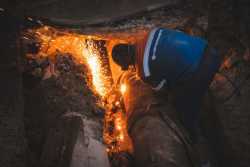 У Києвi вiдремонтували двi дiлянки тепломережi