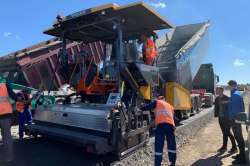 На строительстве украинских дорог заработает новая шведская спецтехника