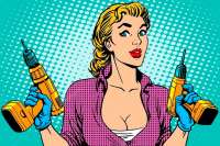 Приколы: самые странные насадки для дрелей и шуруповертов. Видео