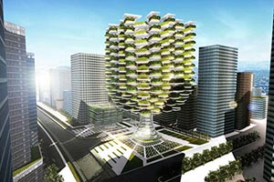 Спроектирован небоскреб-ферма в стиле «Аватара»