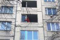 У Львовi замiнюють вiкна у житлових будинках, якi були пошкодженi внаслiдок обстрiлу 15 лютого