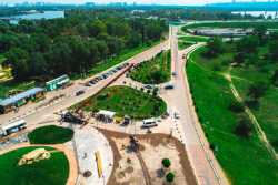 На облаштуваннi спортивного парку на територiї парку "Муромець" знайшли порушення