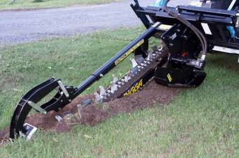 Как легко и просто выкопать идеальную траншею. Видео