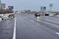 На Кiльцевiй дорозi вiдновили рух однiєю з транспортих дiлянок