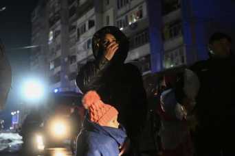 Последствия нового обстрела Украины