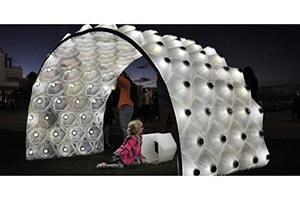 На 3D-принтере напечатан инновационный павильон со множеством смарт-технологий 