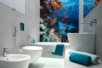 16 лучших фотообоев для ванной комнаты. Фото