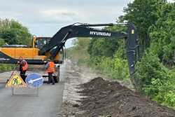 На Полтавщинi вiдновили 6,2 тис. кв. м дорожнього покриття
