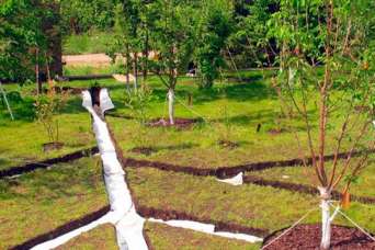 Как сделать дренаж участка своими руками. Окончание