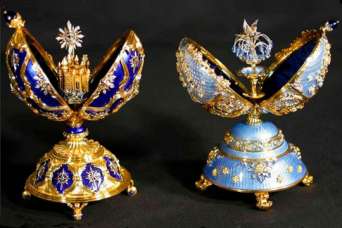 Самые дорогие пасхальные яйца в мире. Фото