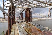 На Подольском переходе демонтируют опоры