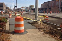 В Харькове задним числом ремонтируют проспект