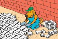 Как в Германии всего один человек может уложить тротуарную плитку. Видео