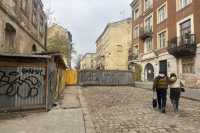 У Львовi для пiшоходiв вiдкрили частину вулицi