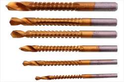 На рынке представлен инструмент «два в одном»: сверло-фреза . Видео