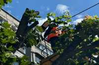 У дворах Днiпра модернiзують зовнiшнє освiтлення