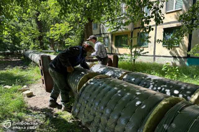 У Днiпрi на 30 вулицях оновили теплоiзоляцiю