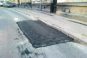 На ремонт дорог в одном из районов Львова потратили 4,6 млн. грн.
