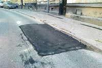 На ремонт дорог в одном из районов Львова потратили 4,6 млн. грн.