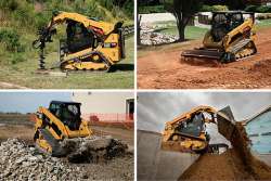 Caterpillar представил в Украине линейку гусеничных мини-погрузчиков