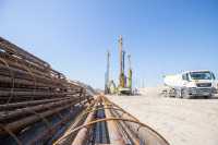 Роботи на Подiльському мостовому переходi стали цiлодобовими