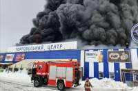 Сгоревший в Первомайске "Эпицентр" восстановят в течение года