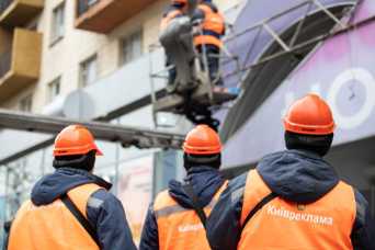 Объемы демонтажа незаконной рекламы растут