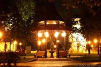 Водо-информационный центр в парке "Крещатый"