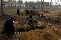 Как волонтеры ищут тела погибших