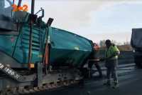 Под Ивано-Франковском строят экспериментальную дорогу