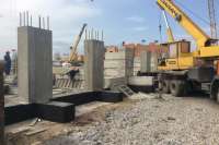 Строительство продолжает набирать обороты