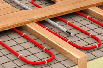 Устройство водяного теплого пола