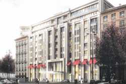 На Хрещатику зведуть офiсно-готельний комплекс