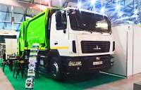 Представлен новый мусоровоз МАЗ с КПП Allison