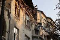 Зруйнованi росiйськими ракетами iсторичнi кам&#039;яницi у Львовi вiдбудують