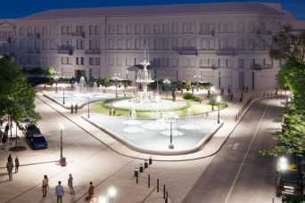 В Одесi реконструюють Катерининську площу