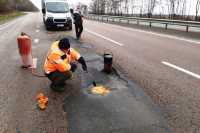 На житомирських дорогах полiпшують безпеку руху