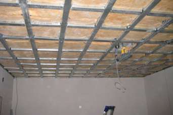 Как самому сделать из гипсокартона подвесной потолок любой сложности