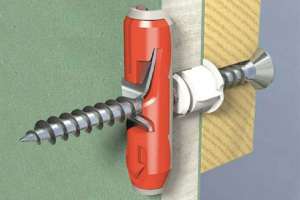 Как монтировать самоустанавливающиеся дюбеля