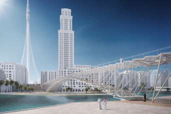 Самой высокой башне в мире проектируют мост