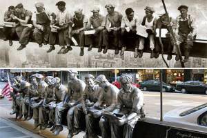 Самые невероятные фотографии со строительства нью-йоркских небоскребов