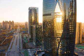 Завершилось строительство небоскреба с самым большим атриумом в мире