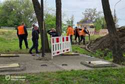 У Днiпрi ремонтують водогiн для кращого водопостачання приватного сектору