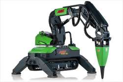 Как выглядели роботы для сноса и демонтажа зданий. Видео