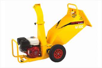 Как работает измельчитель веток. Фото и видео