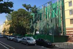 Софiю Київську захистили вiд впливу реконструкцiї готелю