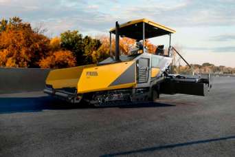 При строительстве украинских автодорог используются европейские инновационные технологии. Видео.  Часть 1