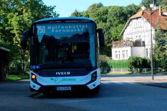 Электрический автобус IVECO E-Way установил новый рекорд автономности