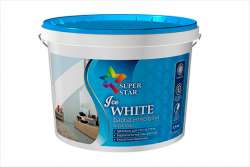 Представлена краска для стен и потолков Ice WHITE ТМ Star Paint